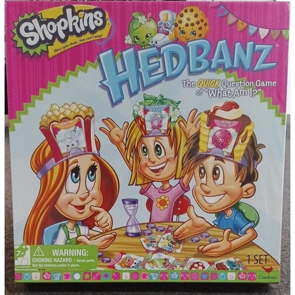Shopkins Hedbanz Game of 